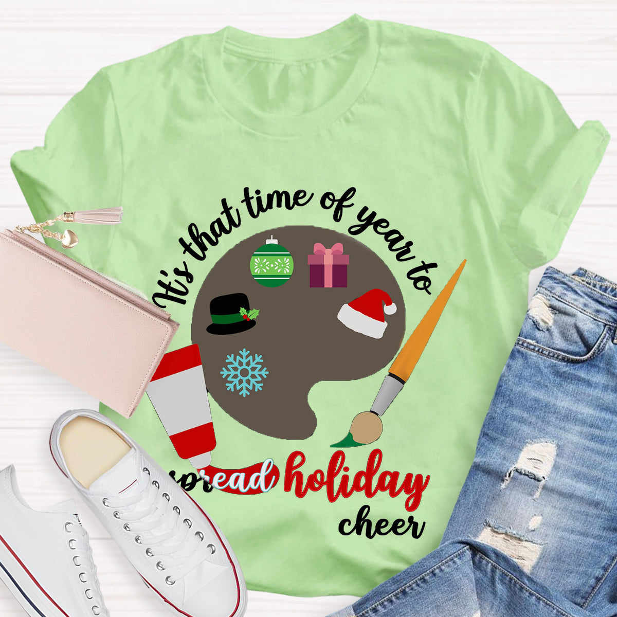 Tis Time Of Year To Spread Holiday Cheer T-Shirt