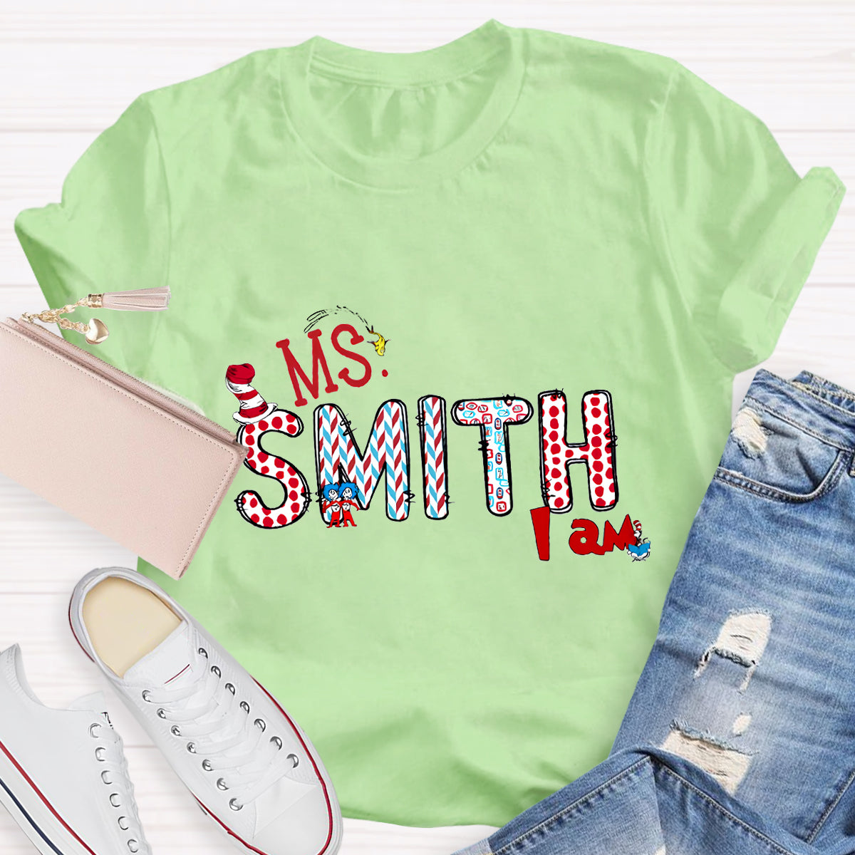 Personalized Name I Am T-Shirt