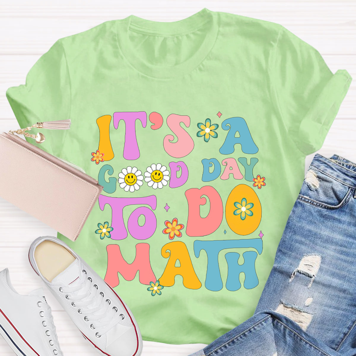 Personalized Subject It's A Good Day To Do Math Teacher Shirt