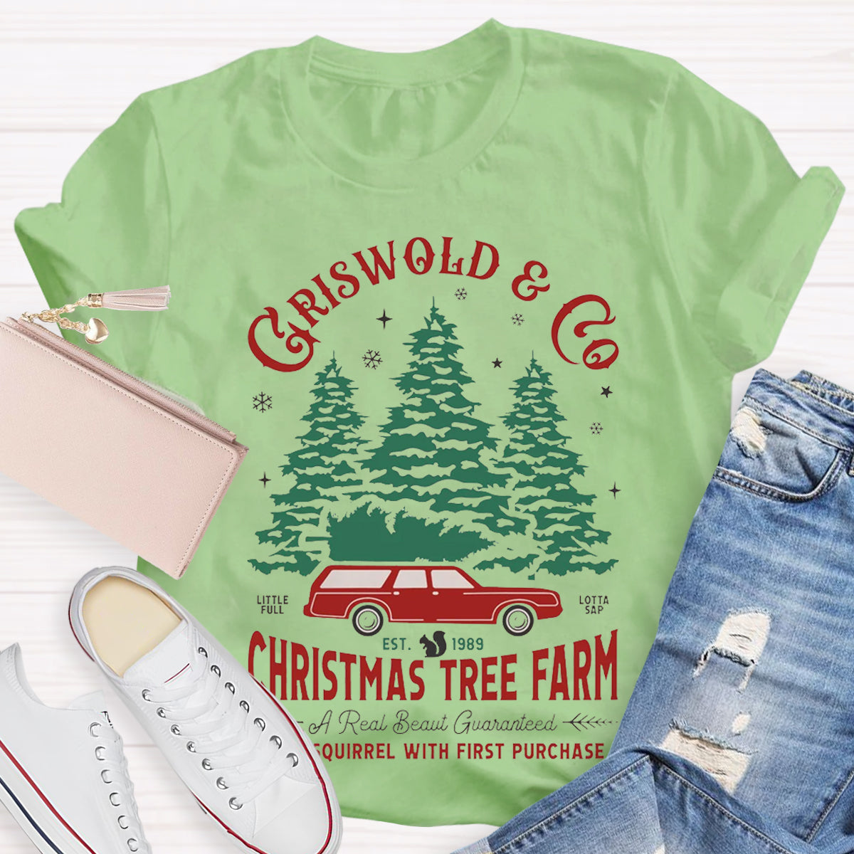 Griswold Christmas Teacher T-Shirt