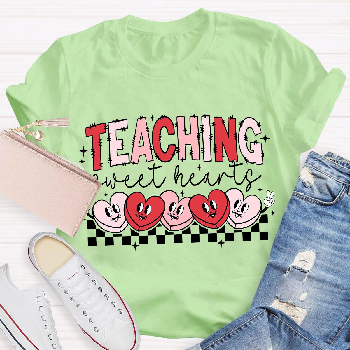 Teaching Sweetheart Teacher T-Shirt