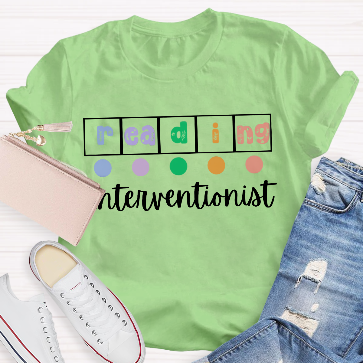 Reading Interventionist Teacher T-Shirt