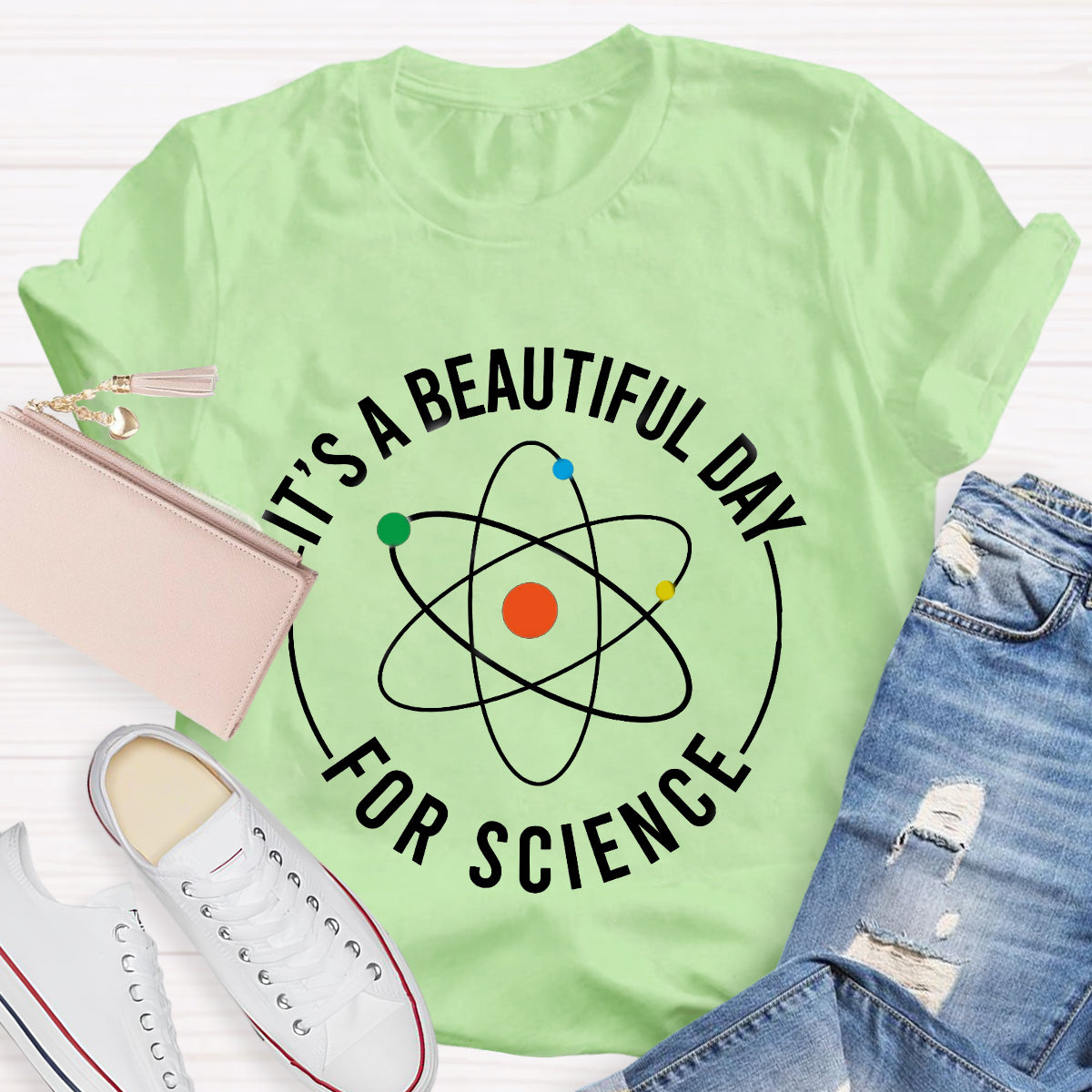 It'S A Beautiful Day For Science Teacher T-Shirt