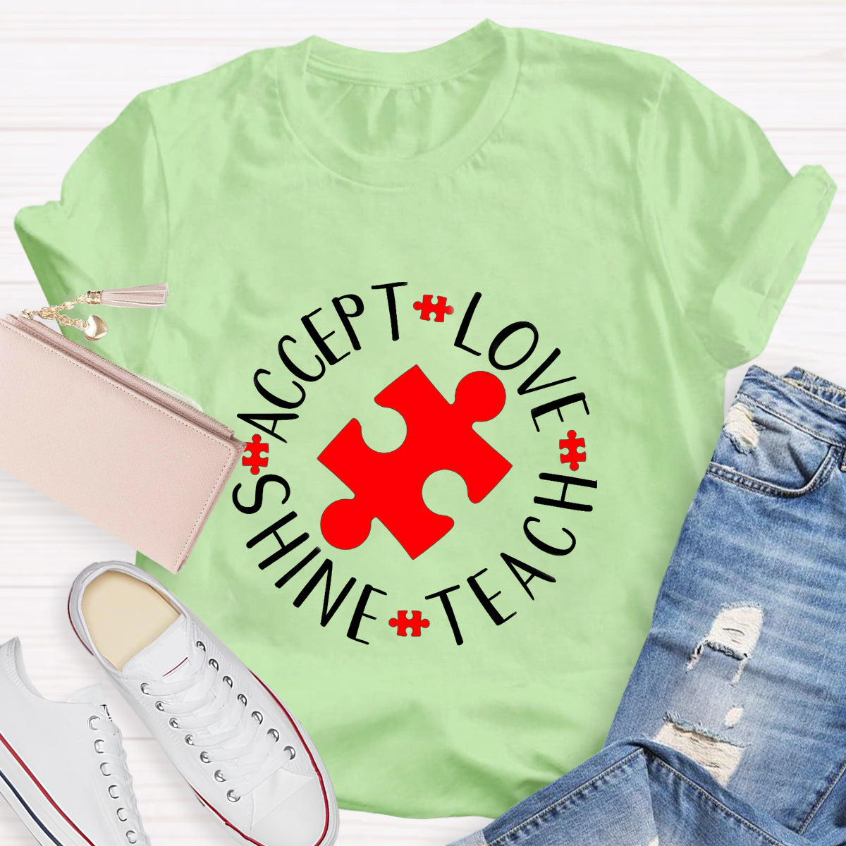 Accept Love Teach Shine T-Shirt