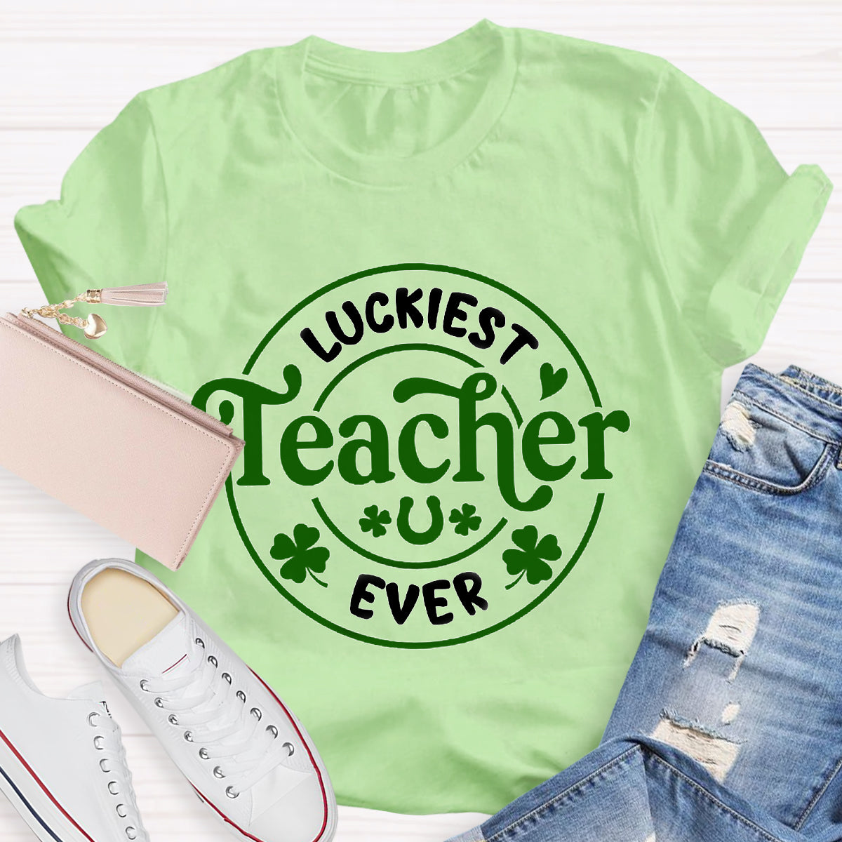 Luckiest Teacher Ever T-Shirt