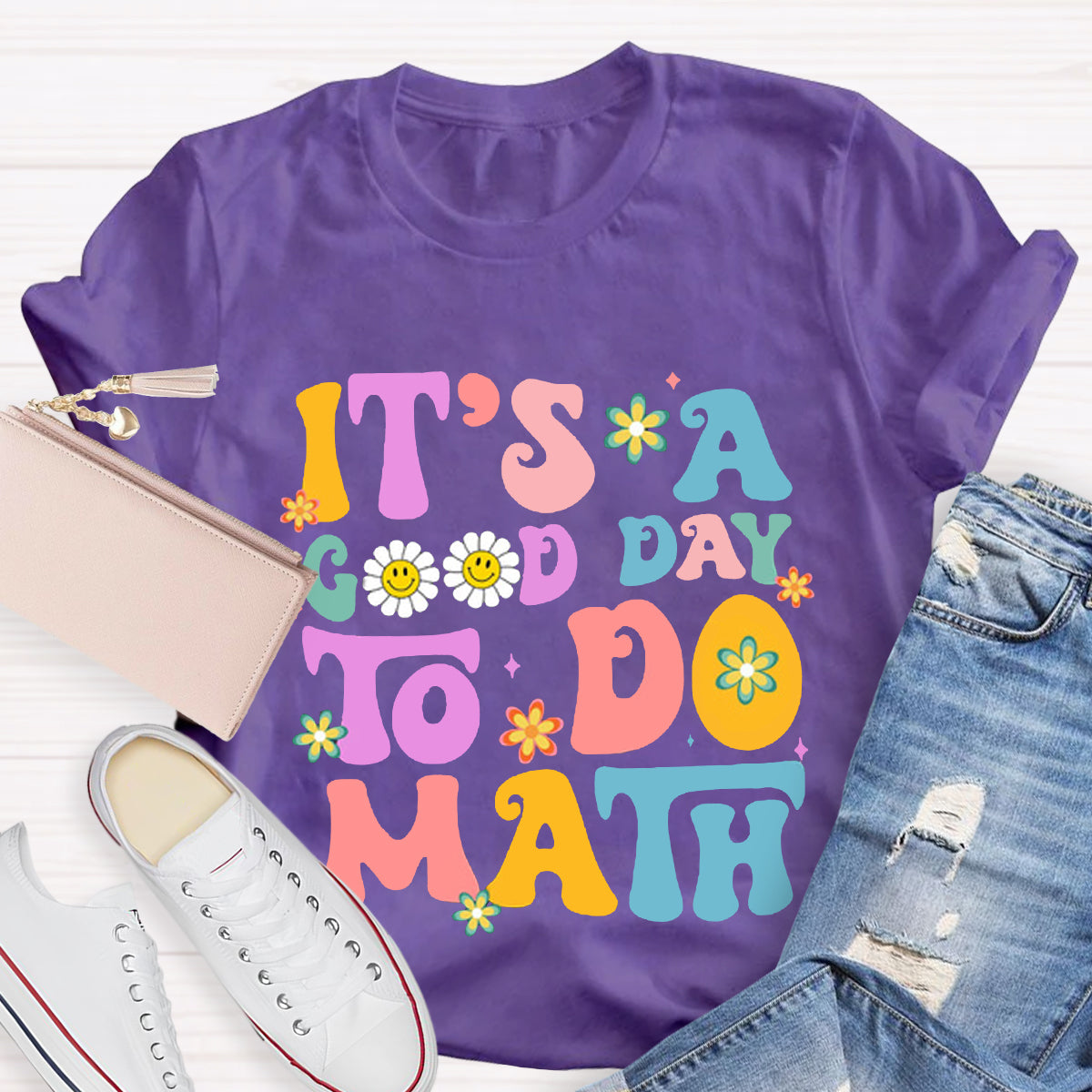 Personalized Subject It's A Good Day To Do Math Teacher Shirt