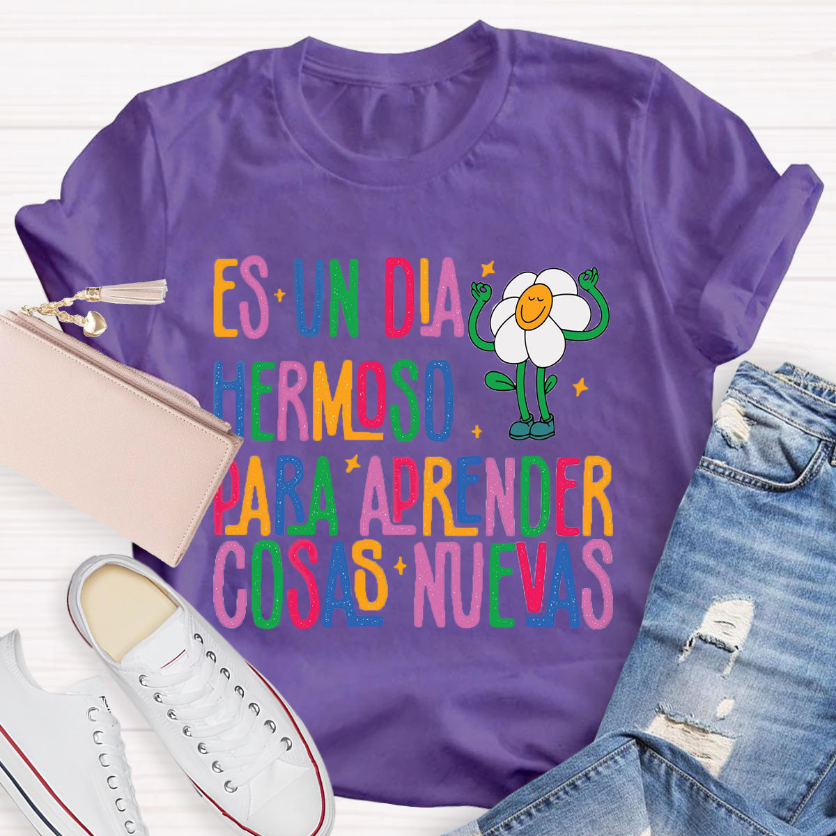 Cosas Nuevas Bilingual Teacher T-Shirt