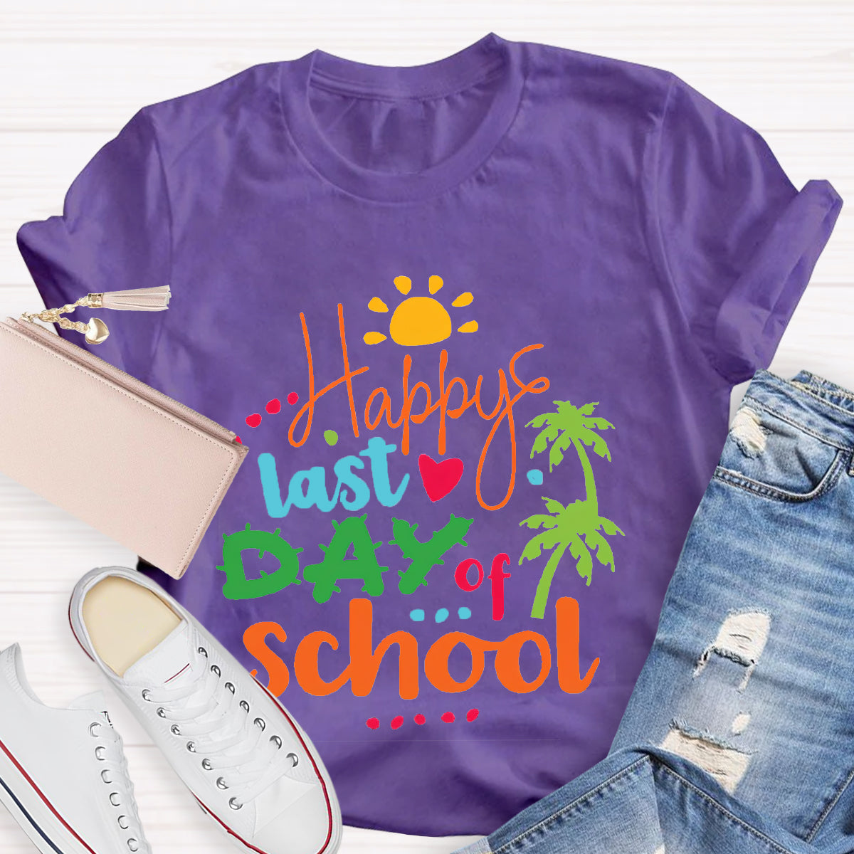 Happy Last Day Of School Teacher Shirt