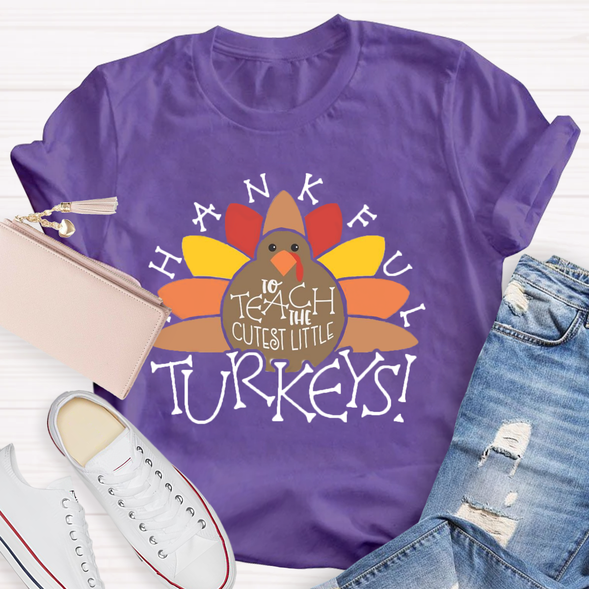 Thankful to Teach the Cutest Little Turkeys T-Shirt