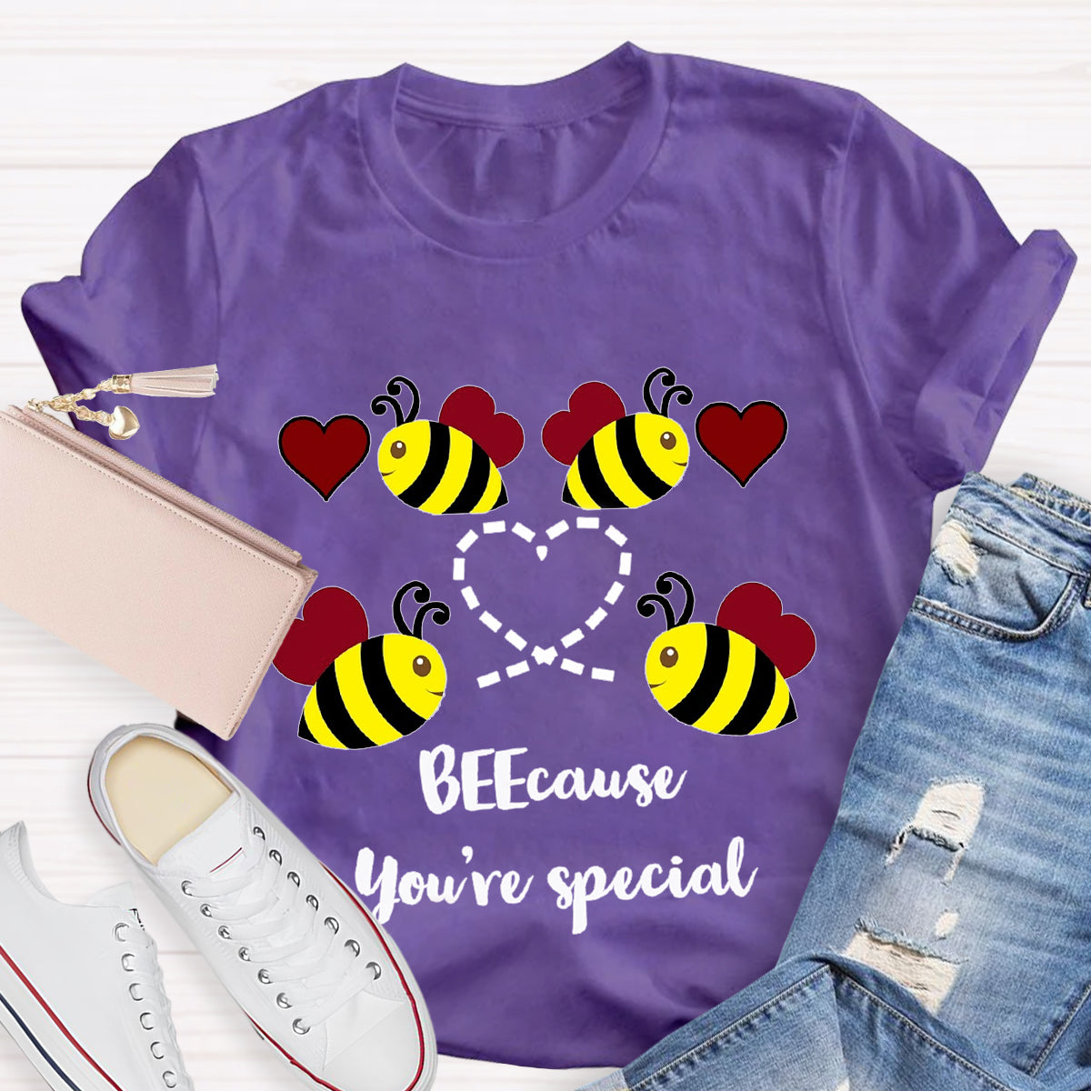 Because You Are Special Teacher T-Shirt