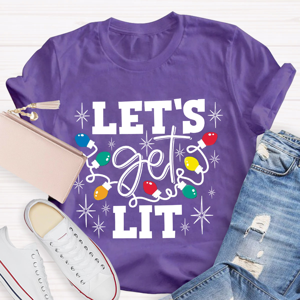 Let's Get Lit  T-Shirt