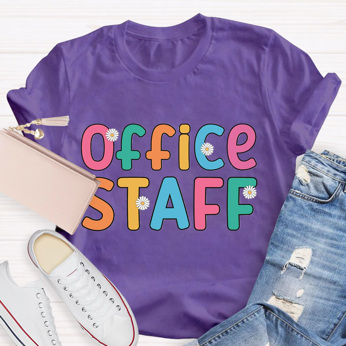 Office Staff School Office Team T-Shirt