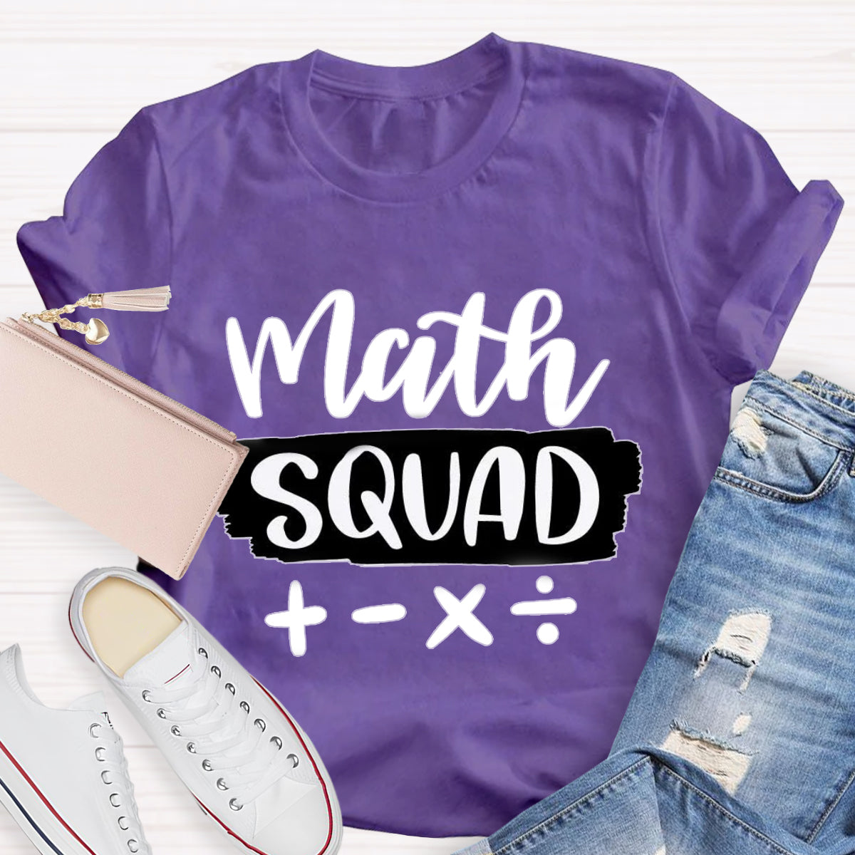 Math Squad Math Teacher T-Shirt