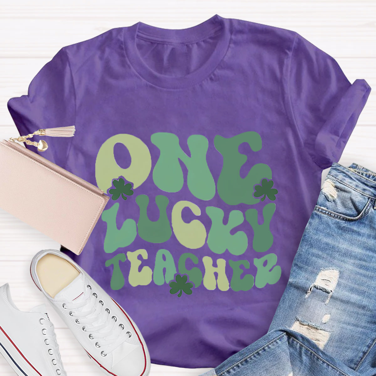 One Lucky Teacher T-Shirt