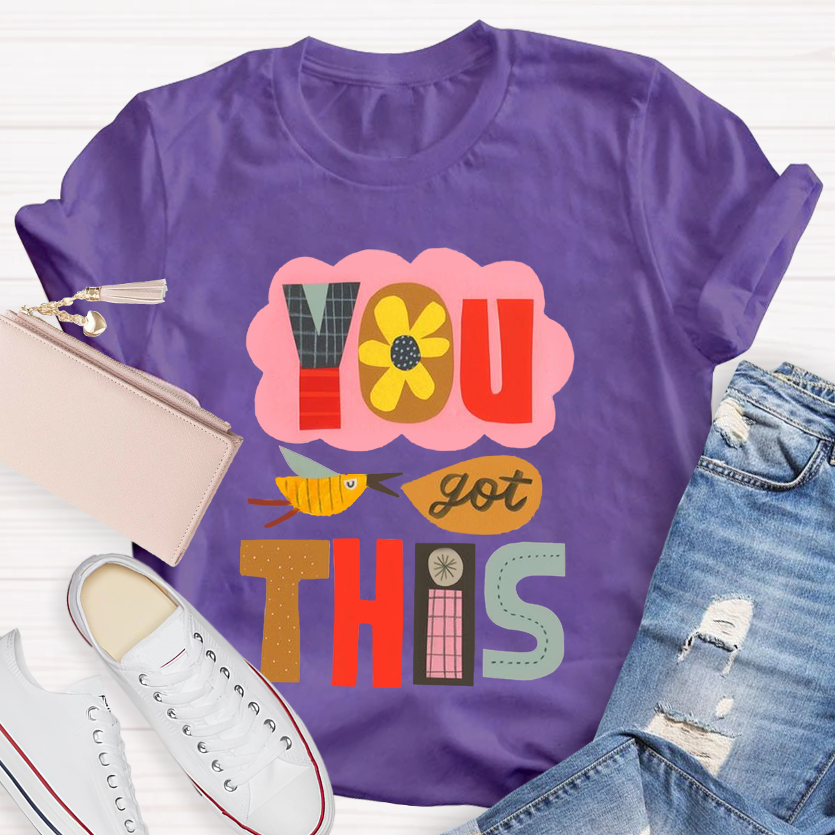 You Got This Geometric Design Test Day T-Shirt