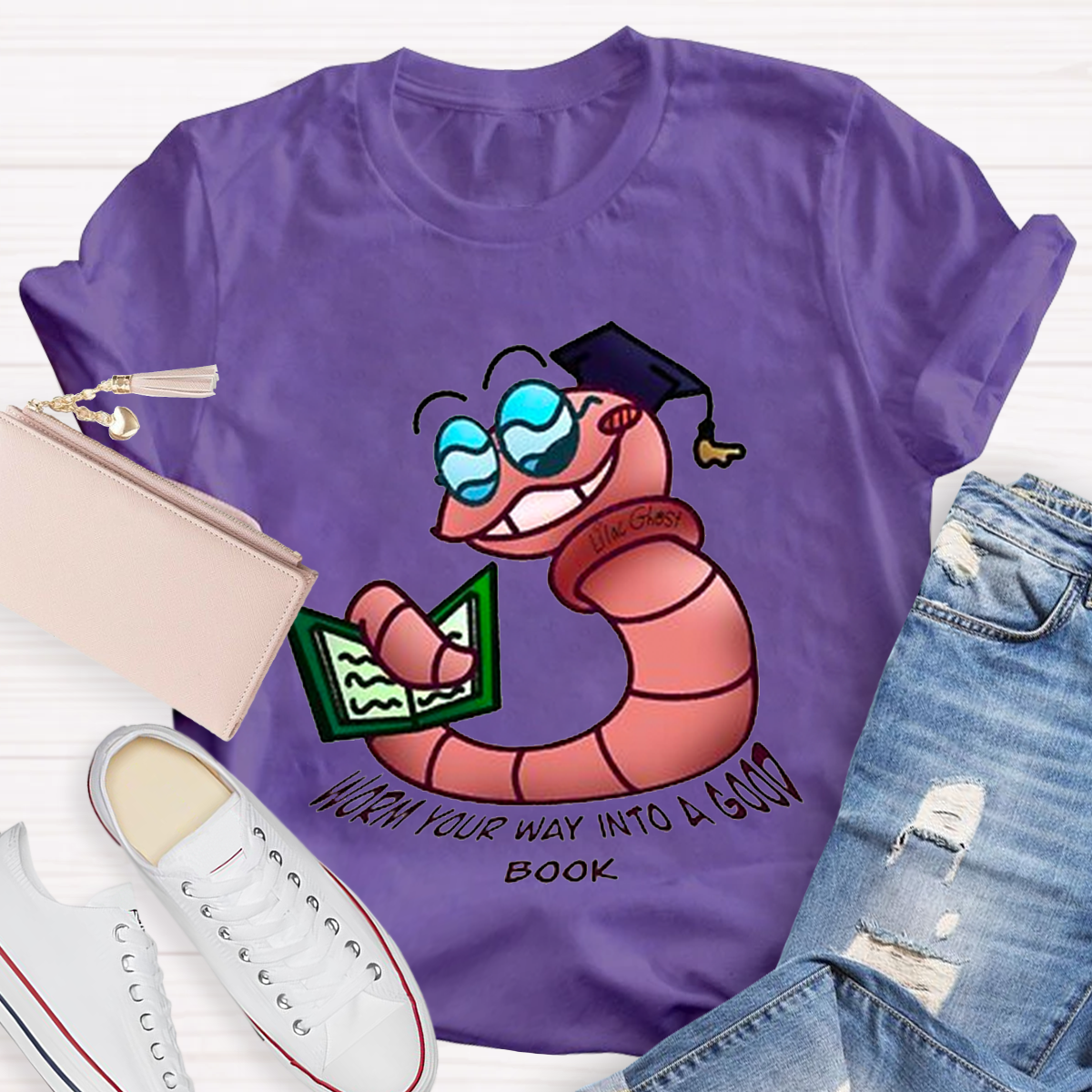 Humorous Read Book Teacher T-Shirt