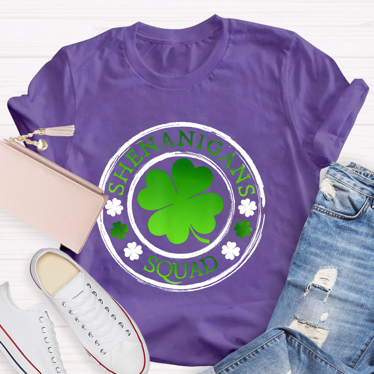 St Patrick's Day Shenanigans Squad T-Shirt