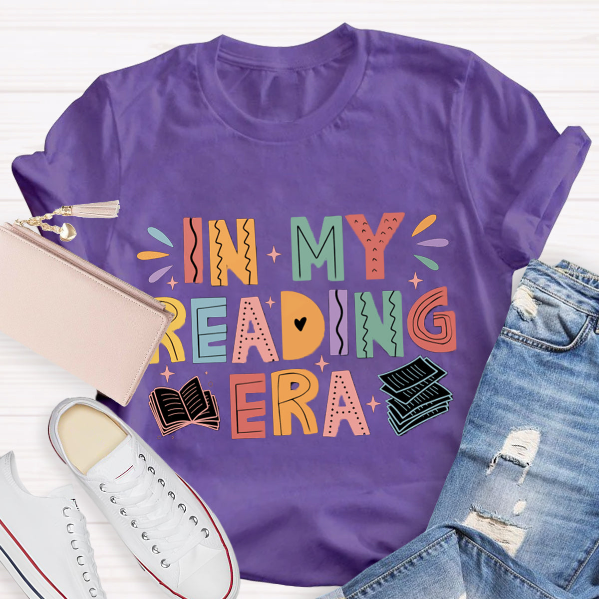 In My Reading Era Teacher T-Shirt