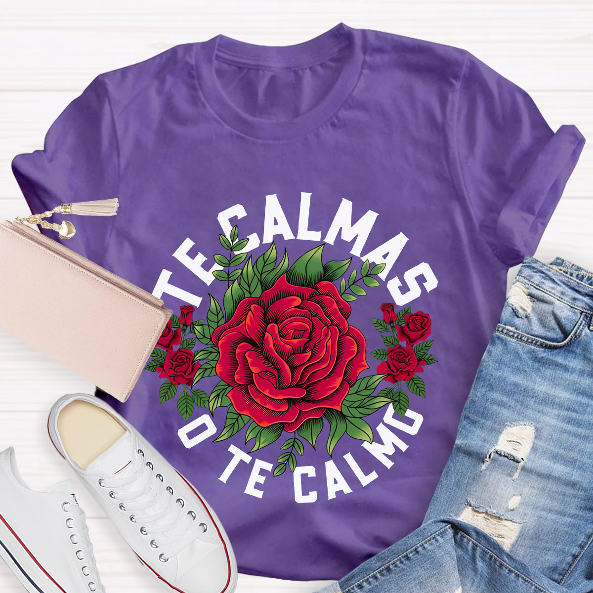 Te Calmas O Te Calmo Spanish Teacher T-Shirt