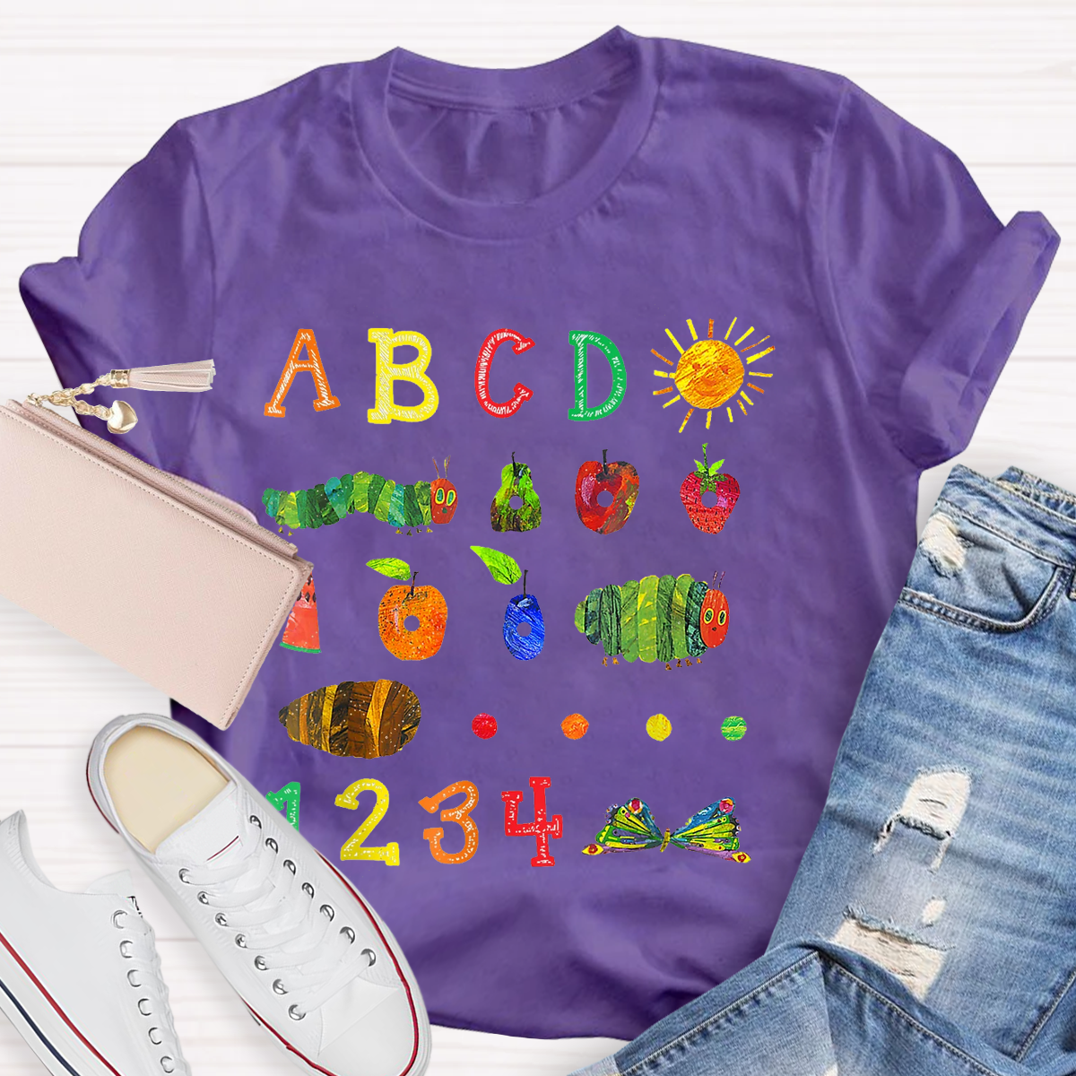 Animals Alphabet Teacher T-Shirt