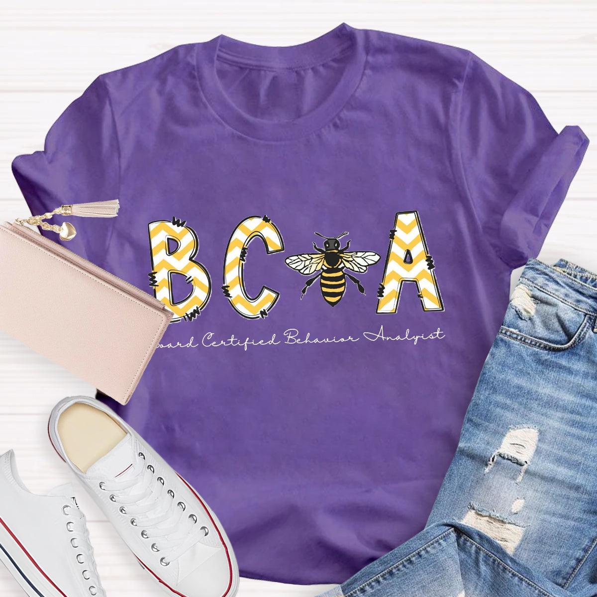 BCBA Board Certified Behavior Analyst Teacher T-Shirt