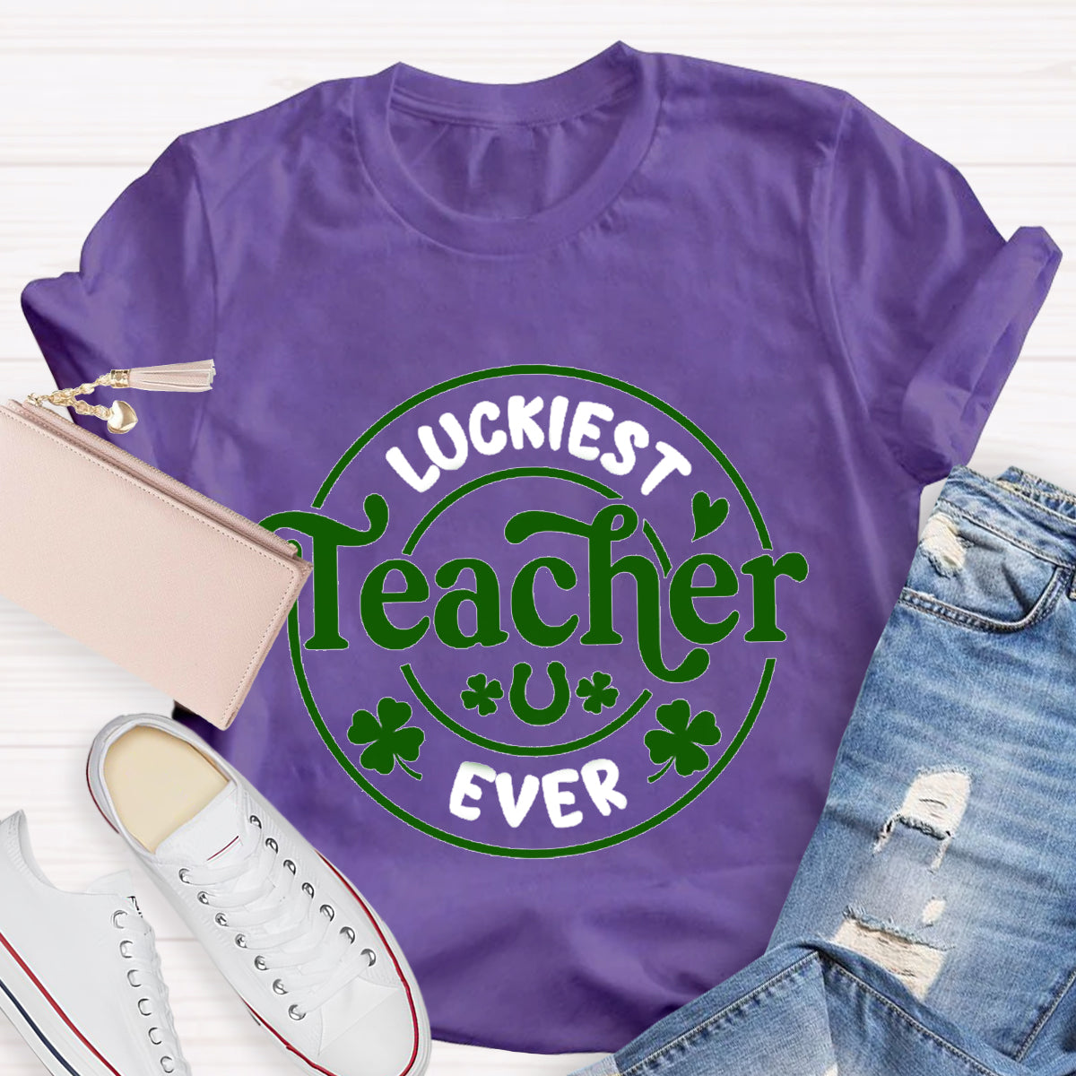 Luckiest Teacher Ever T-Shirt