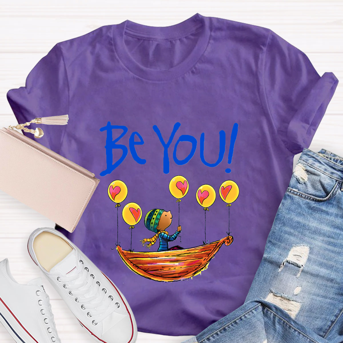 Be You Children's Books Teacher T-Shirt