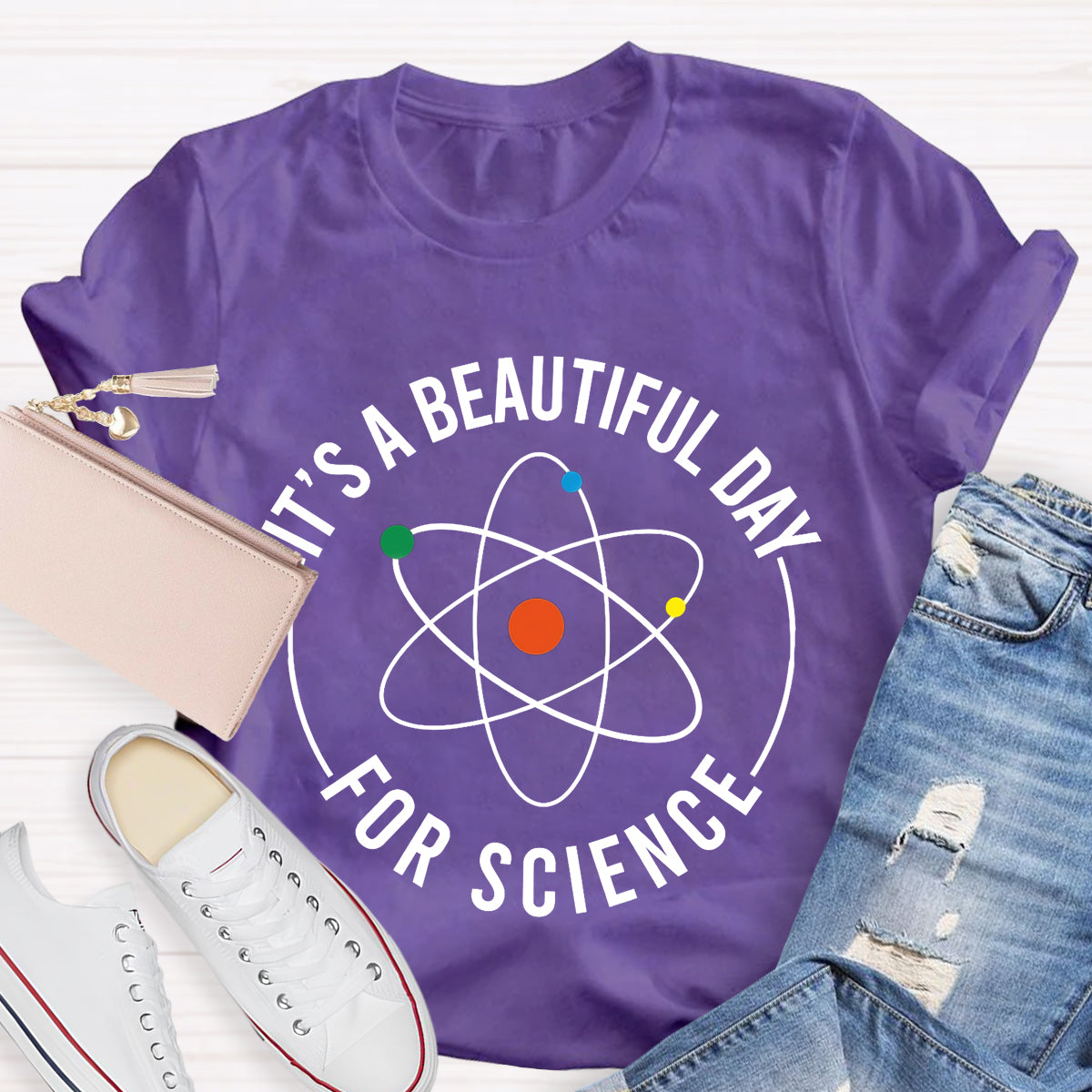 It'S A Beautiful Day For Science Teacher T-Shirt