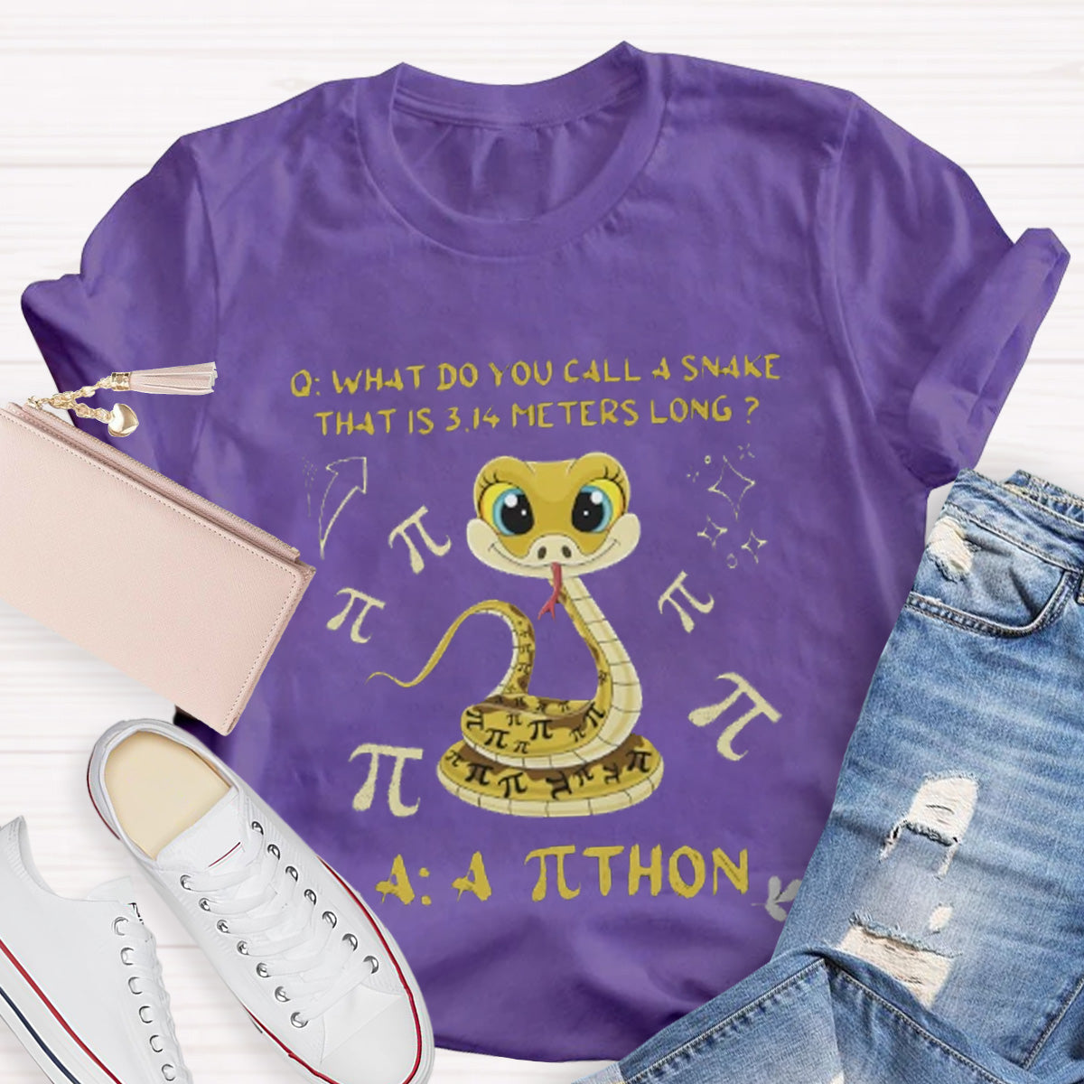 That is 3.14 Meter Long Happy Pi Day Teacher T-Shirt