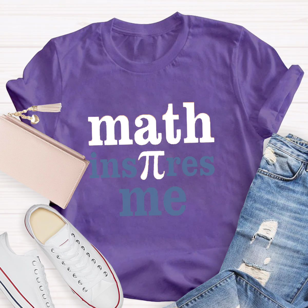 Math Inspire Me Math Teacher T-Shirt