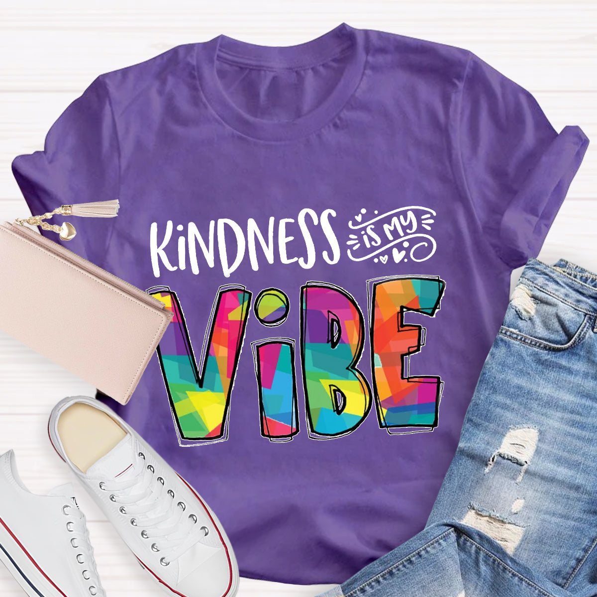 Kindness Is My Vibe Special Education T-Shirt