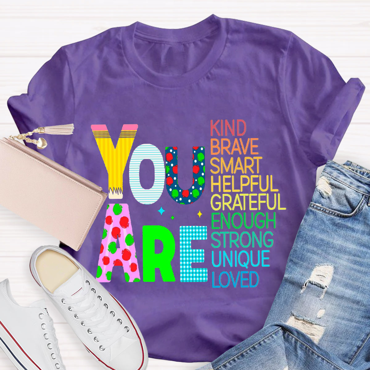 You Are Unique Loved Teacher T-Shirt