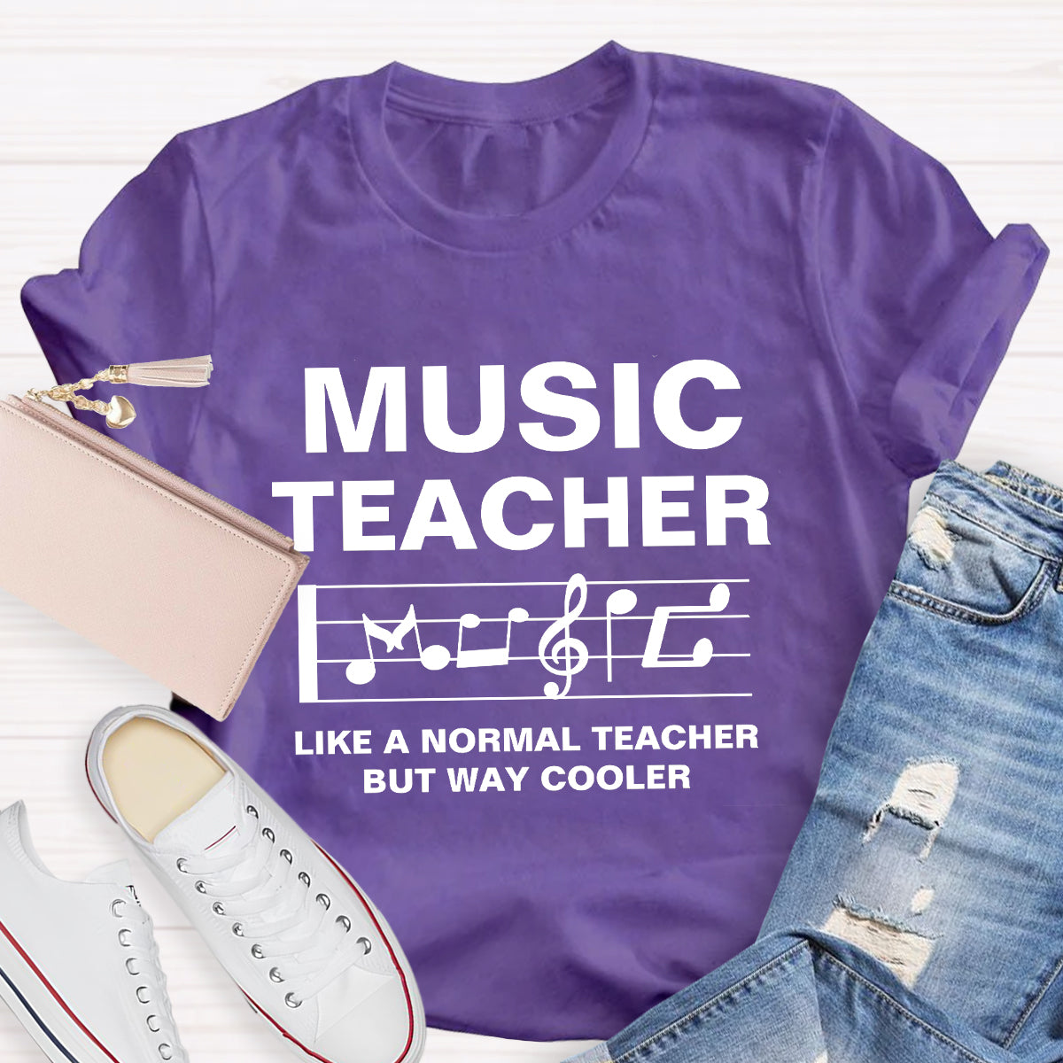 Music Teacher Like A Normal Teacher T-Shirt