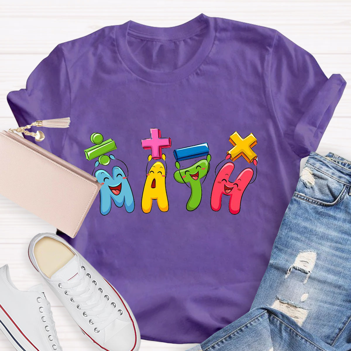 Funny Math Symbols Math Day T-Shirt