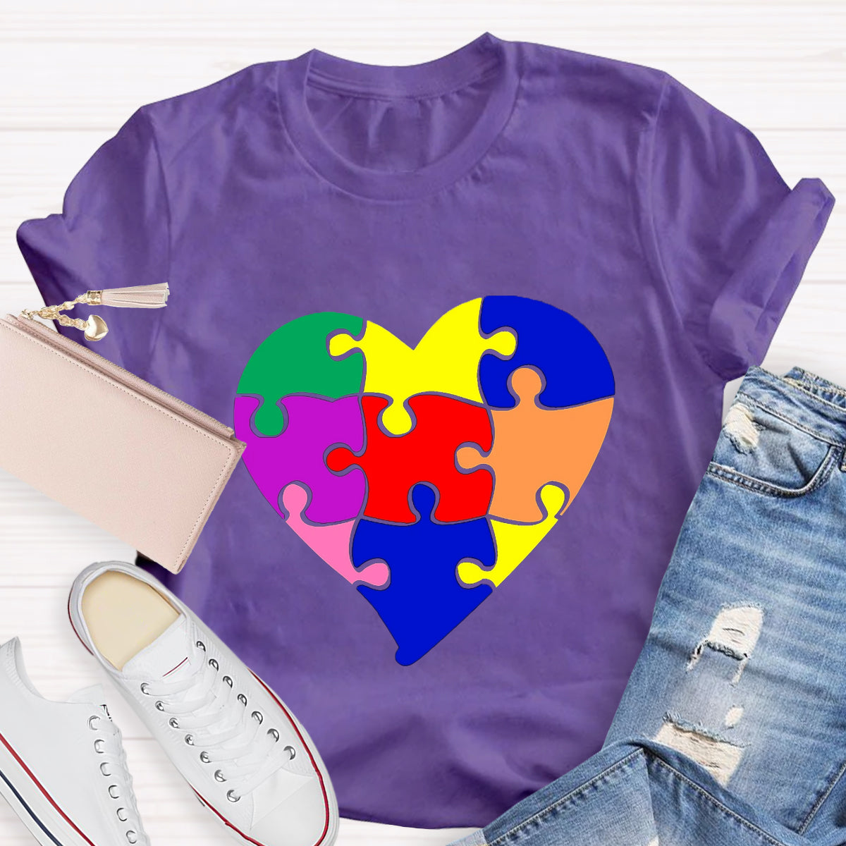 Puzzle Heart Special Education T-Shirt