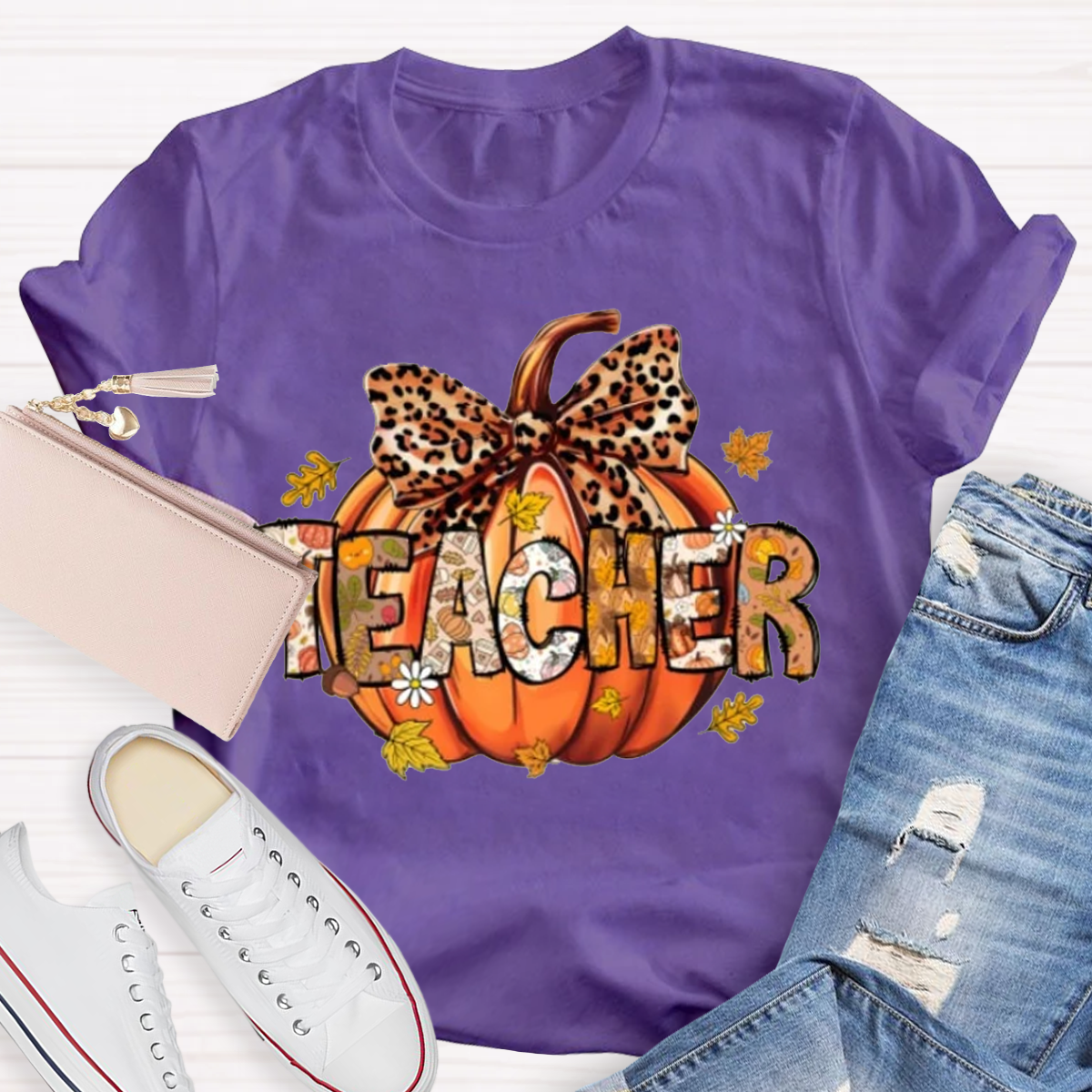 Teacher Pumpkin Teacher T-Shirt