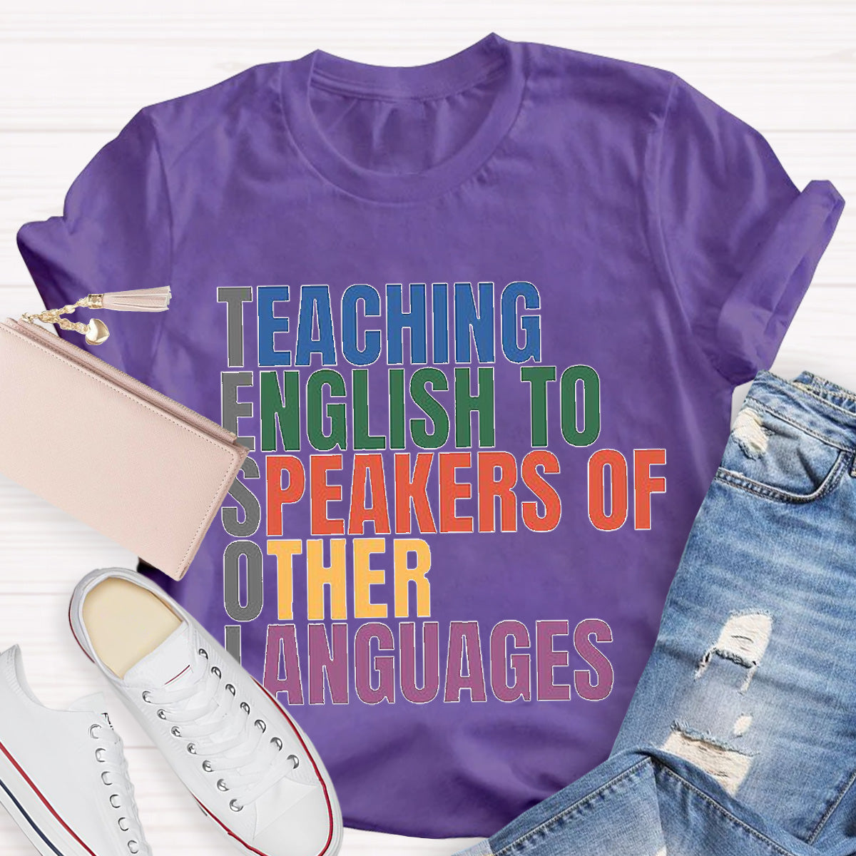 Teaching English to Speakers of Other Languages Teacher T-Shirt