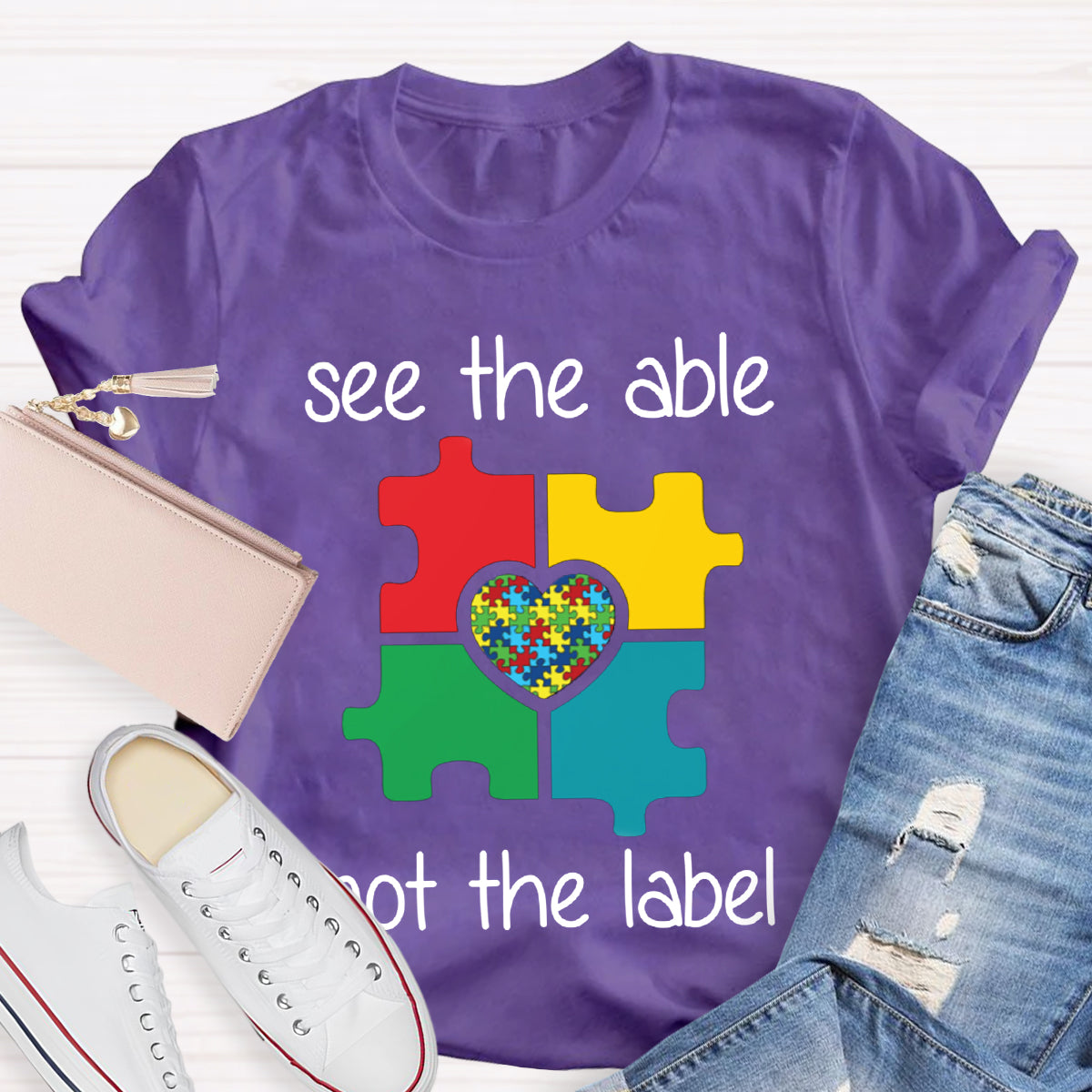 See The Able Not the Lable Special Education T-Shirt