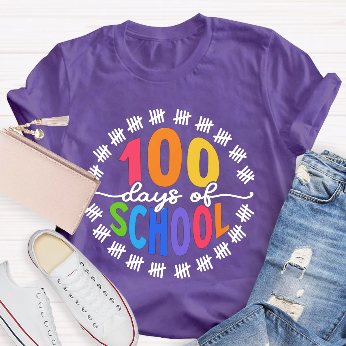 Happy 100 Days of School T-Shirt