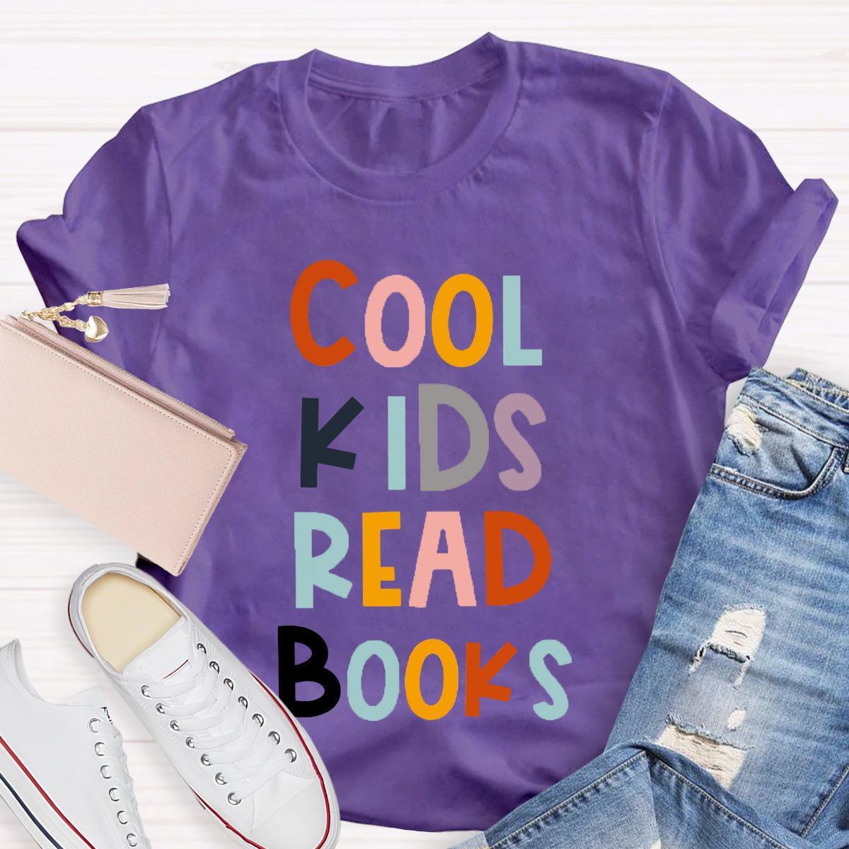 Cool Kids Read Books T-Shirt