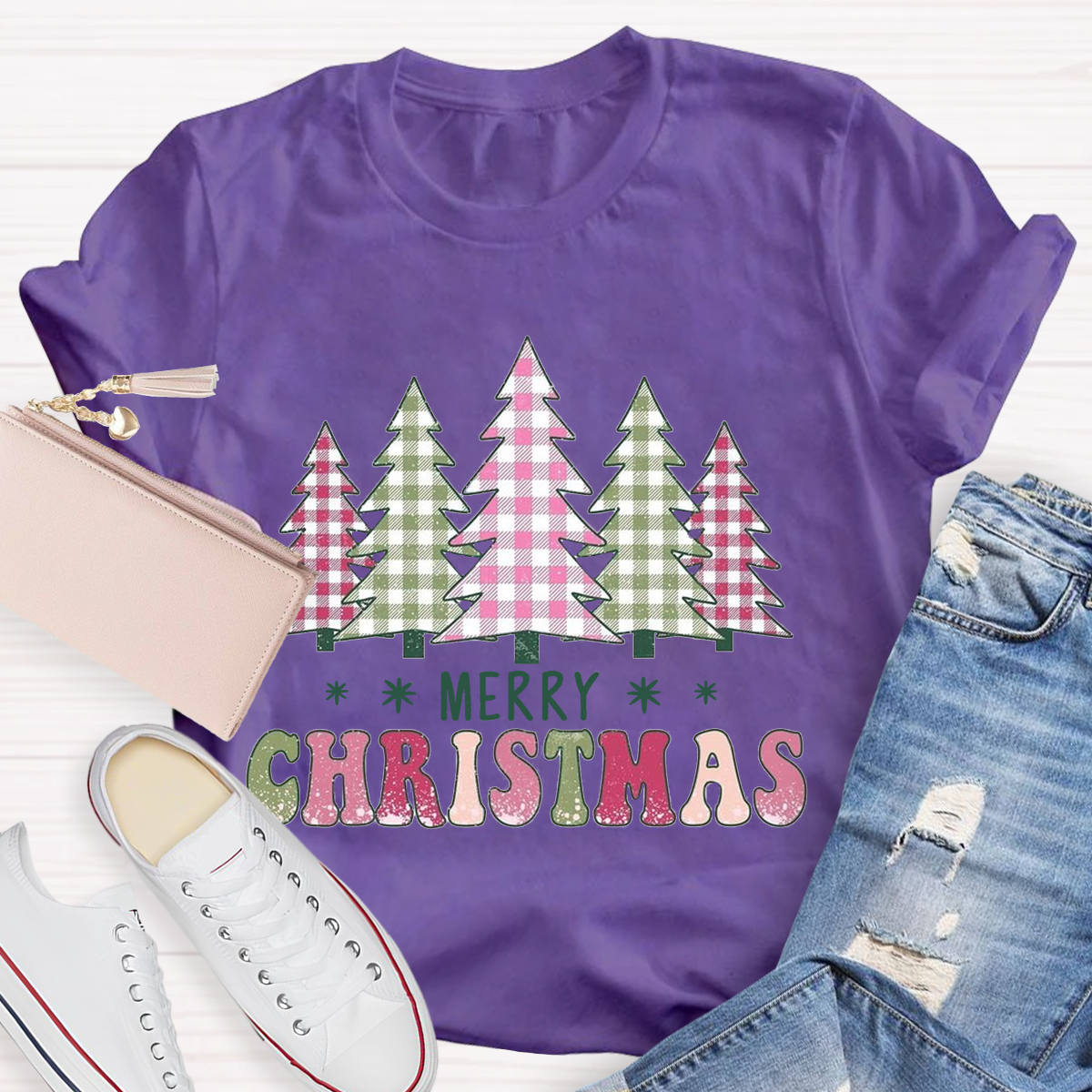 Coquette Merry Christmas Tree T-Shirt