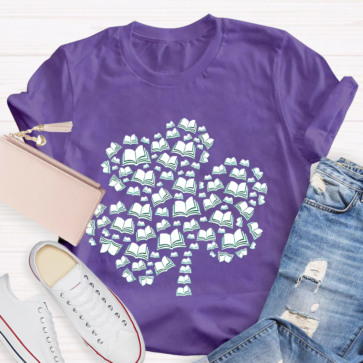 Shamrock Books Teacher T-Shirt