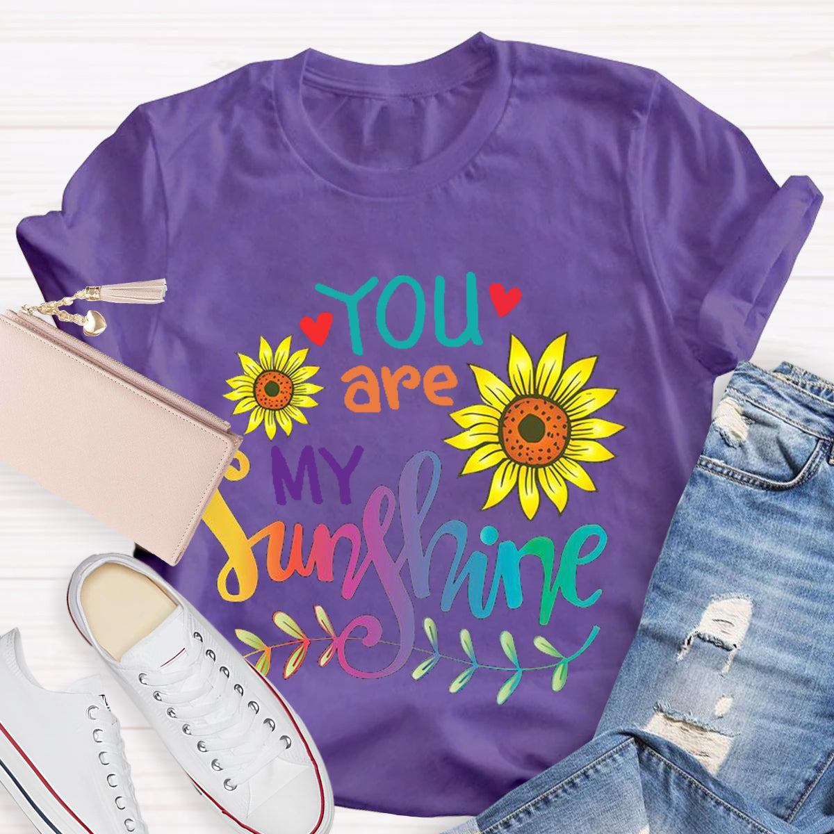 You Are My Sunshine Sunflower T-Shirt