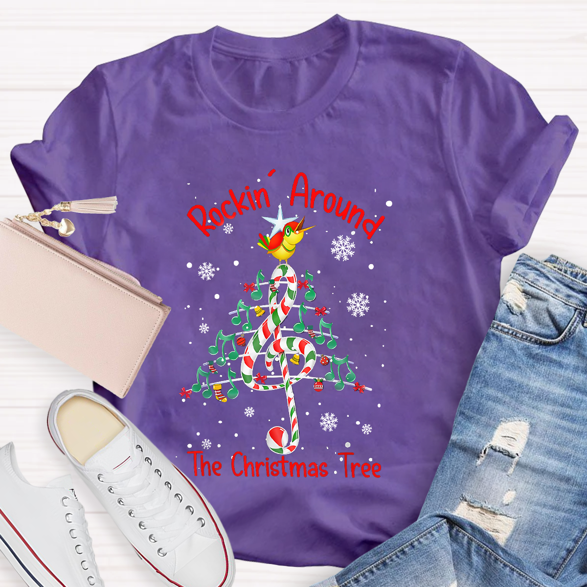 Rocking Around The Christmas Tree T-Shirt