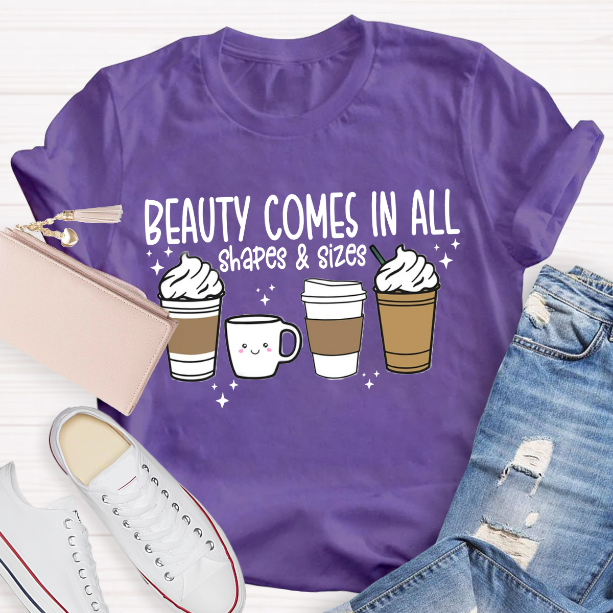 Beauty Comes In All Shape And Sizes T-Shirt