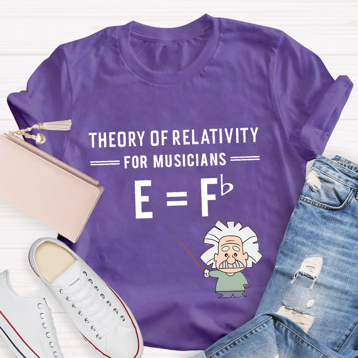 Theory Of Relativity For Musicians Teacher T-Shirt