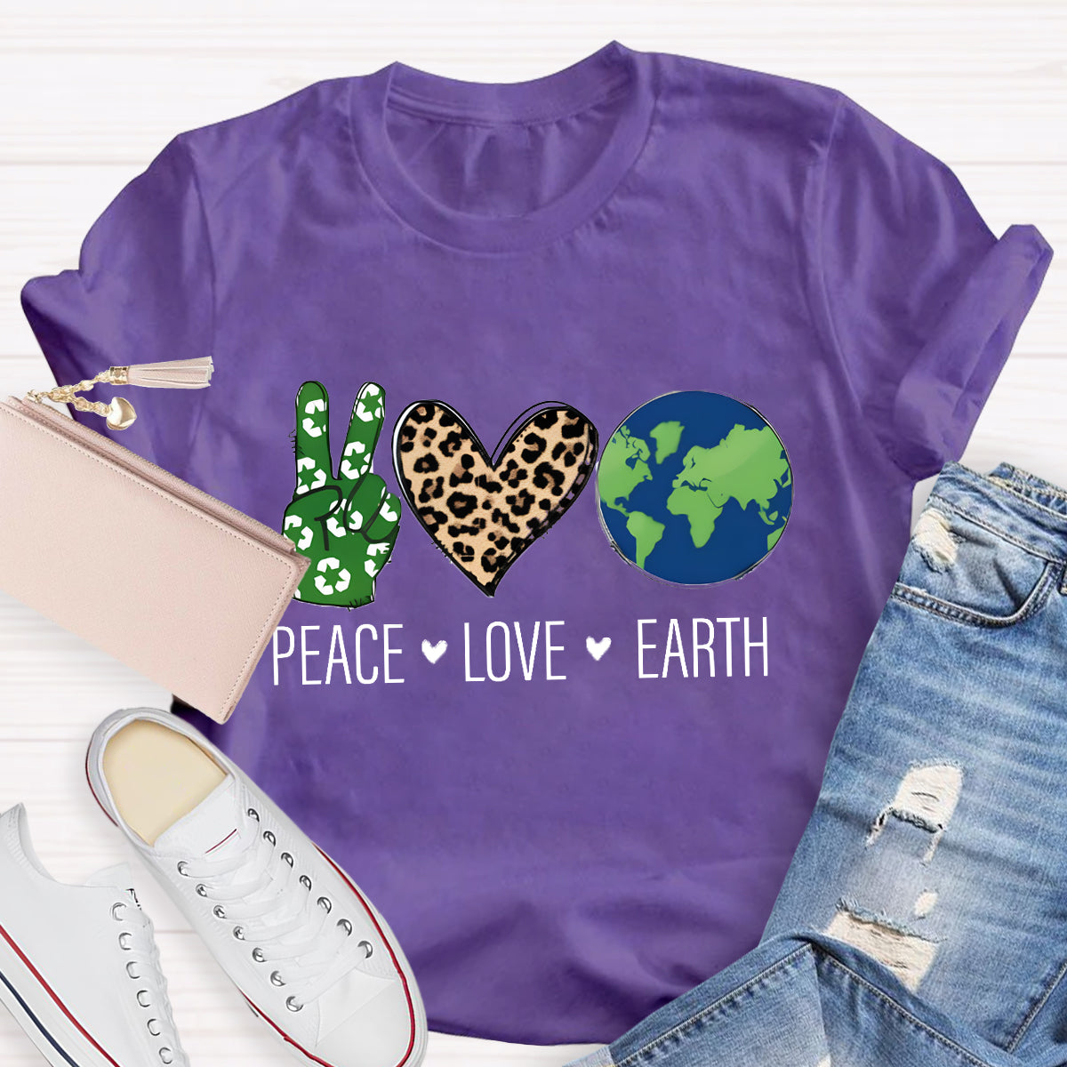 Peace Love Earth T-Shirt