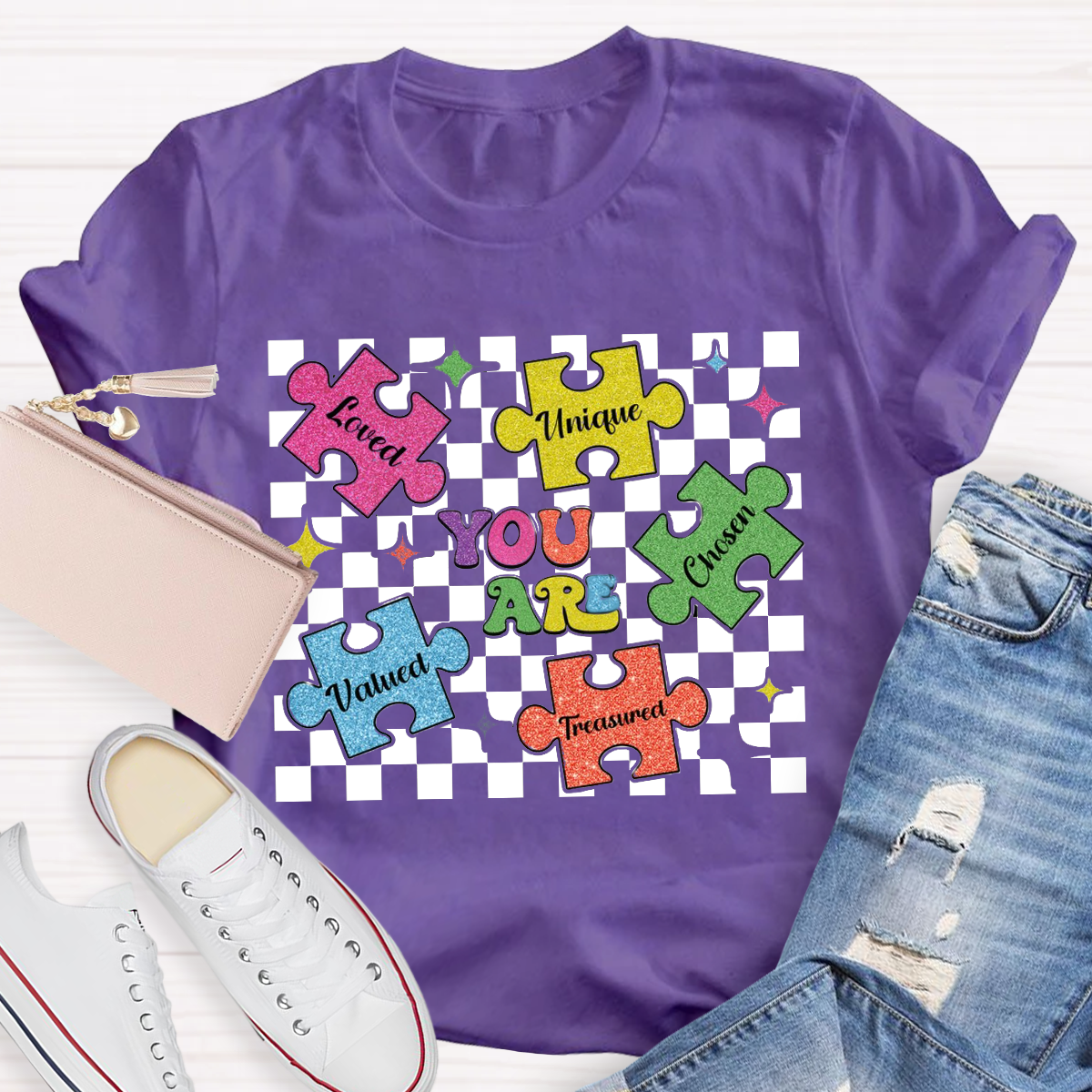 You Are Unique Special Education Teacher T-Shirt