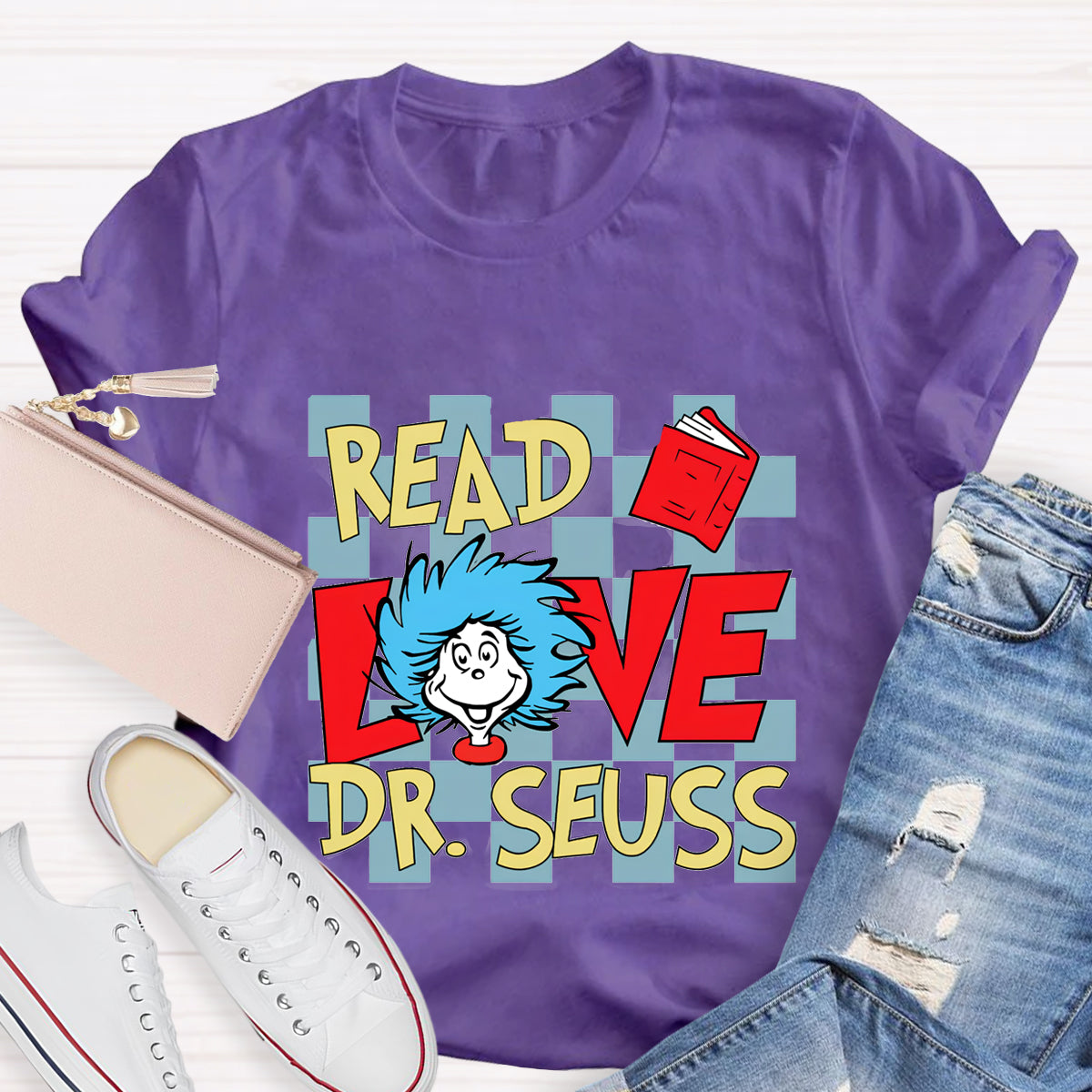 Read Love Reading Day Teacher T-Shirt