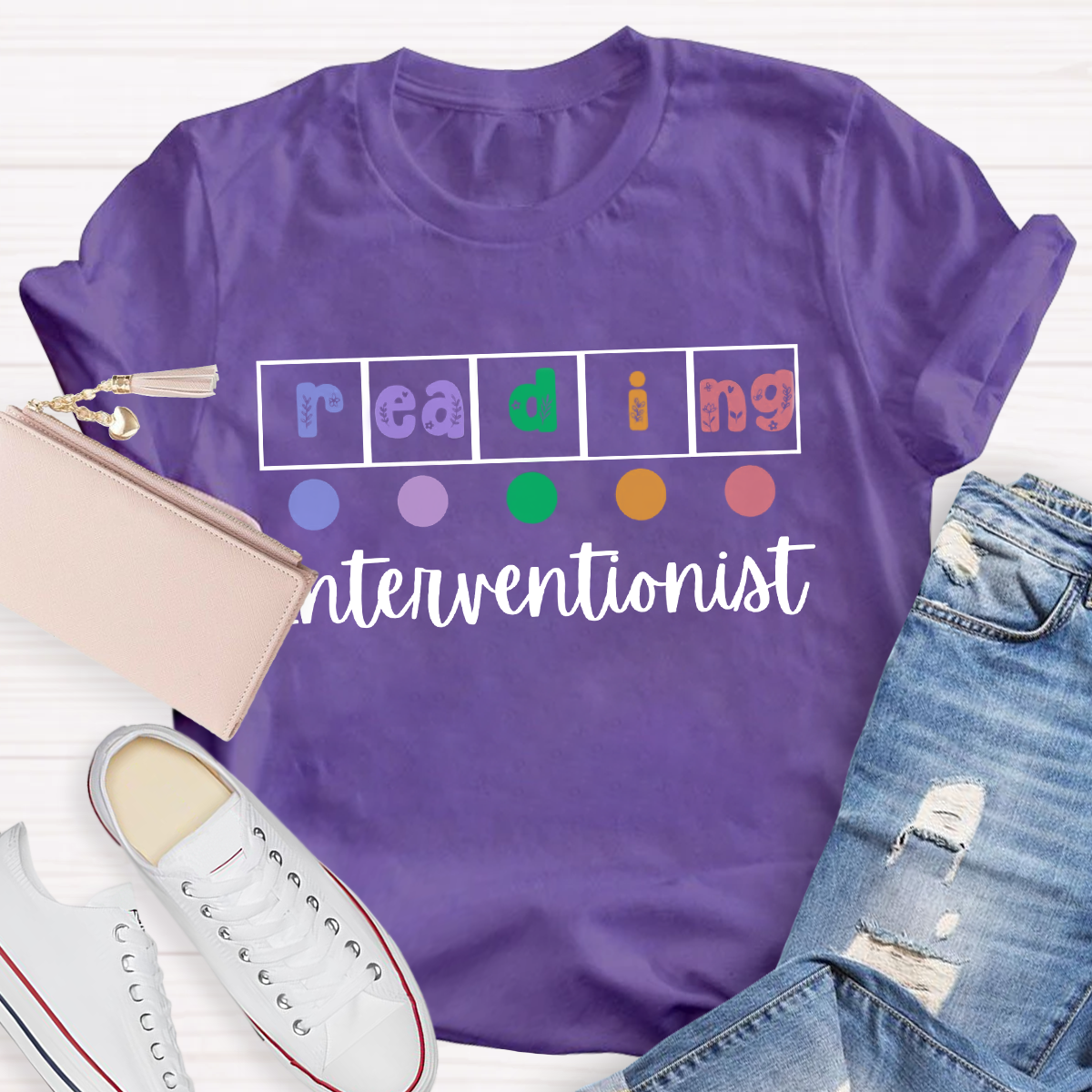 Reading Interventionist Teacher T-Shirt